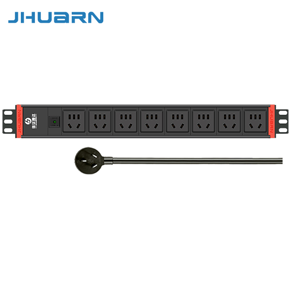 佳华通达插排插座32A输入8位10A3米线JH7832