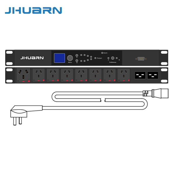 1U4000W10A220V七位10国标防脱1位16A防脱双路C20输入标配两根1.8米线缆