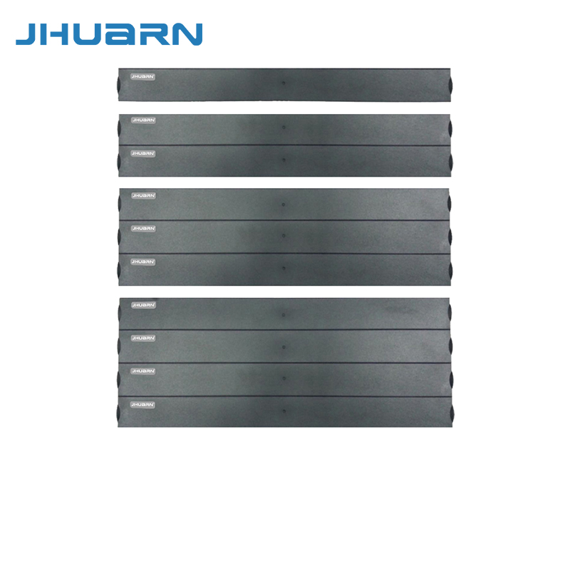 19英寸阻燃机柜塑料盲板1U2U3U4U挡板卡扣免螺丝黑色散热面板机柜1U免工具快捷式网络机箱假面板阻燃塑料挡板